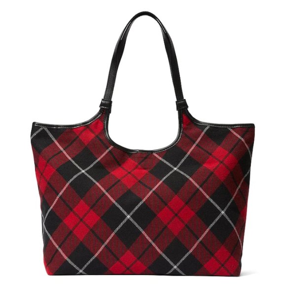 VS Plaid Tote and Blanket - Picture 4 of 5